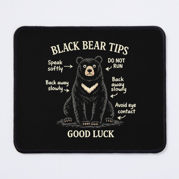 Item preview, Black Bear Tips goodluck designed and sold by JODYSMORGAN.