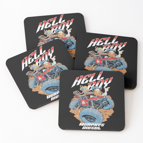 Item preview, Hell Boy Murphys Diesel Custom Monster Truck Graphic designed and sold by shopmamabite.