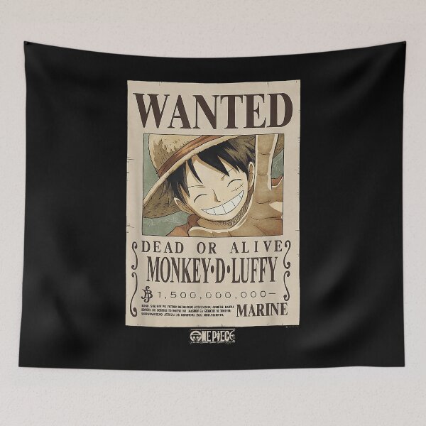 Item preview, Anime Monkey D. Luffy Wanted   designed and sold by FliMeStores.