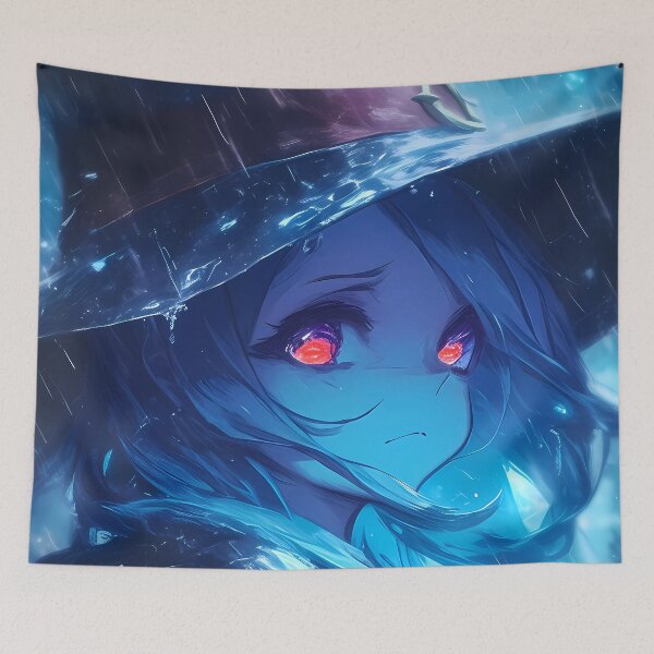Item preview, Sucy Manbavaran Little Witch Academia Rainy Night Witch Blue Tones designed and sold by 108Recordings.