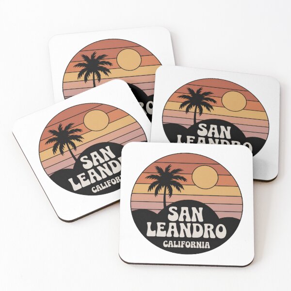 Item preview, San Leandro California: Retro Sunset Circle Badge designed and sold by CircinusStore.