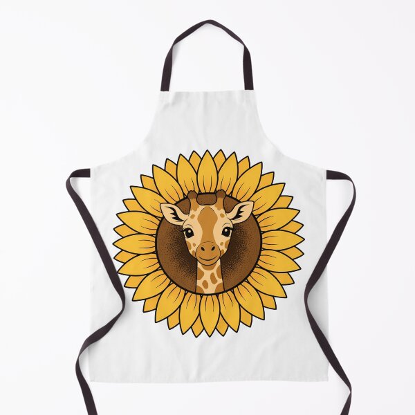 Item preview, Lindo bebé jirafa girasol floral safari vida salvaje designed and sold by k3rstman1.