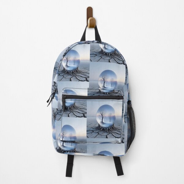 Item preview, Surreal Tree's in a Sphere on Cracked River Bed designed and sold by Huskyyy Designs.