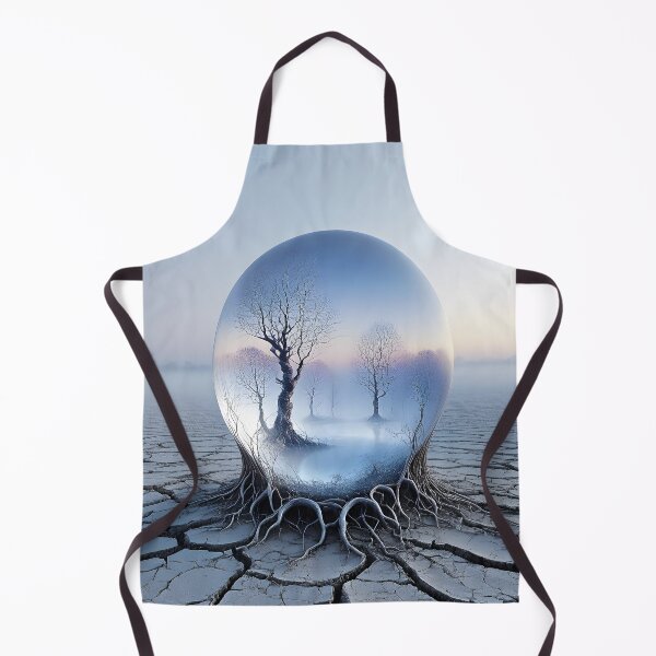 Item preview, Surreal Tree's in a Sphere on Cracked River Bed designed and sold by Huskyyy Designs.