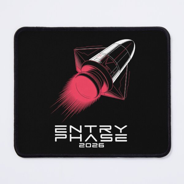 Item preview, Entry Phase 2026 — Heat Shield Reentry Spacecraft Graphic Tee V2 designed and sold by DarylWelsh2024.