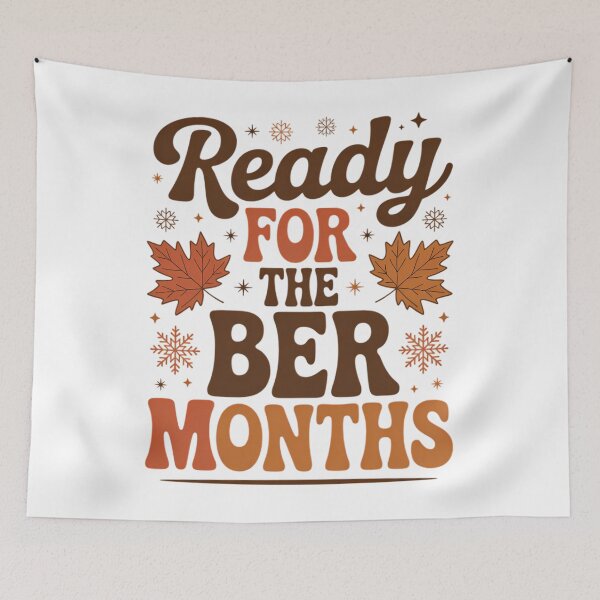 Item preview, Ready for The BER Months Cute Autumn Christmas Fall designed and sold by Formatage.