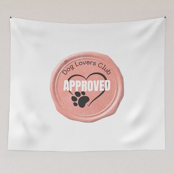 Item preview, Dog Lovers Club Approved Sticker | Funny Dog Lover Gift Idea designed and sold by Refinedpaws.