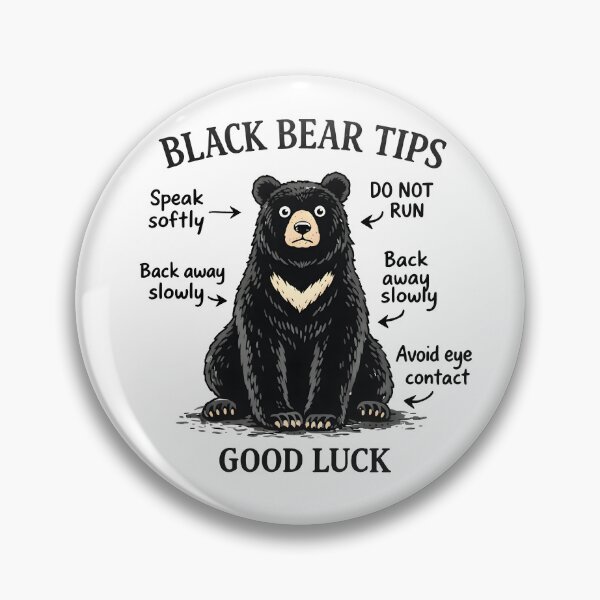 Item preview, Black Bear Tips goodluck designed and sold by JODYSMORGAN.
