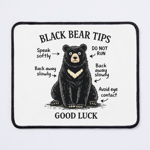 Item preview, Black Bear Tips goodluck designed and sold by JODYSMORGAN.