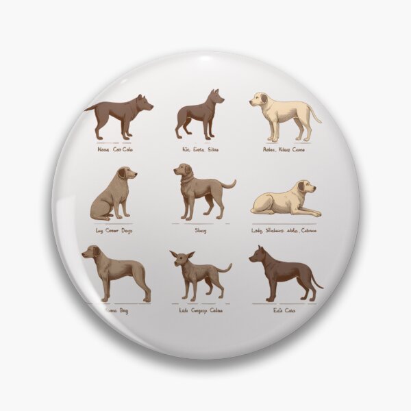 Item preview, Dog Body Language & Posture Guide Illustration designed and sold by Kavya Art.