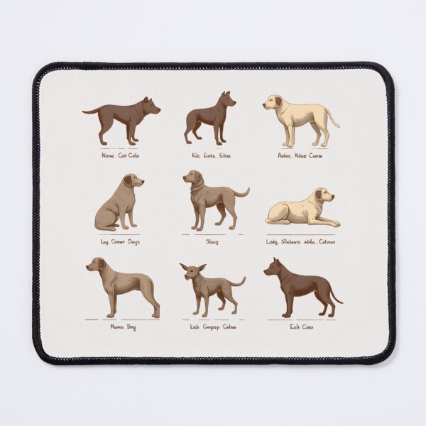 Item preview, Dog Body Language & Posture Guide Illustration designed and sold by Kavya Art.
