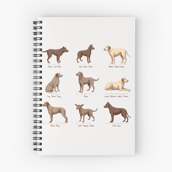 Item preview, Dog Body Language & Posture Guide Illustration designed and sold by Kavya Art.