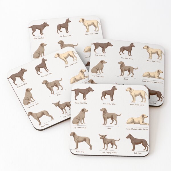Item preview, Dog Body Language & Posture Guide Illustration designed and sold by Kavya Art.