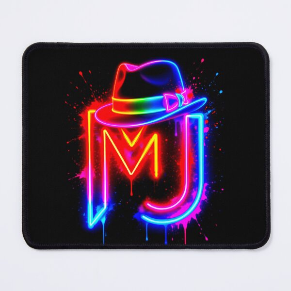 Item preview, MJ Dance King Neonglow Fedora Magical Light Art designed and sold by ExploreAura Studio.