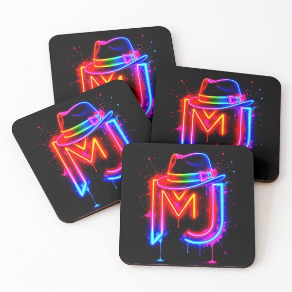 Item preview, MJ Dance King Neonglow Fedora Magical Light Art designed and sold by ExploreAura Studio.