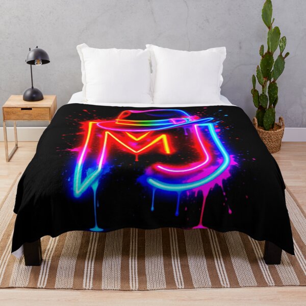 Artikelvorschau, MJ Dance King Neonglow Fedora Magische Lichtkunst entworfen und verkauft von ExploreAura Studio.