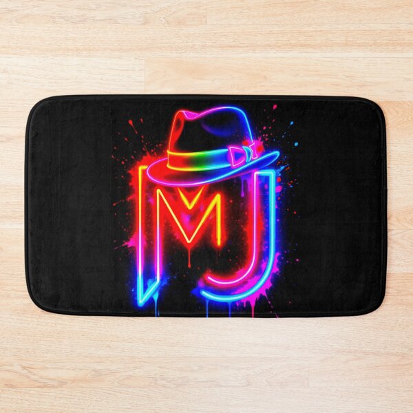 Item preview, MJ Dance King Neonglow Fedora Magical Light Art designed and sold by ExploreAura Studio.
