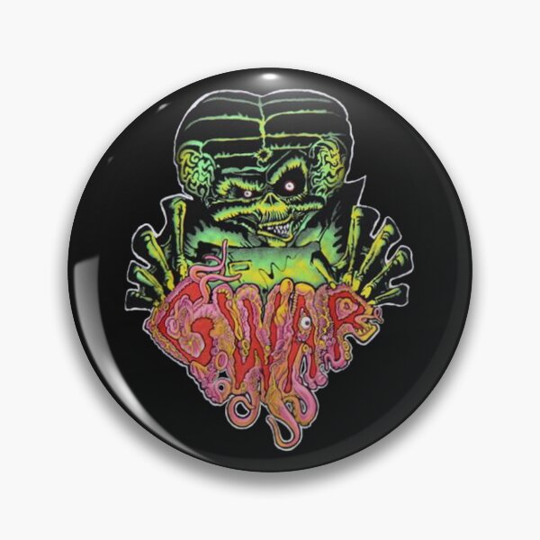 Item preview, GWAR Mars Attacks Alien Mashup - Scumdog Martian Monster Art designed and sold by shopmamabite.