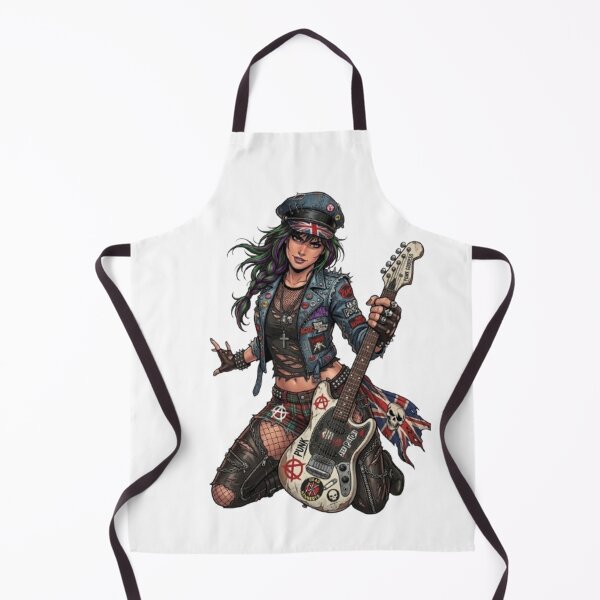 Item preview, Mujer rebelde del punk rock designed and sold by CHRIST5000.