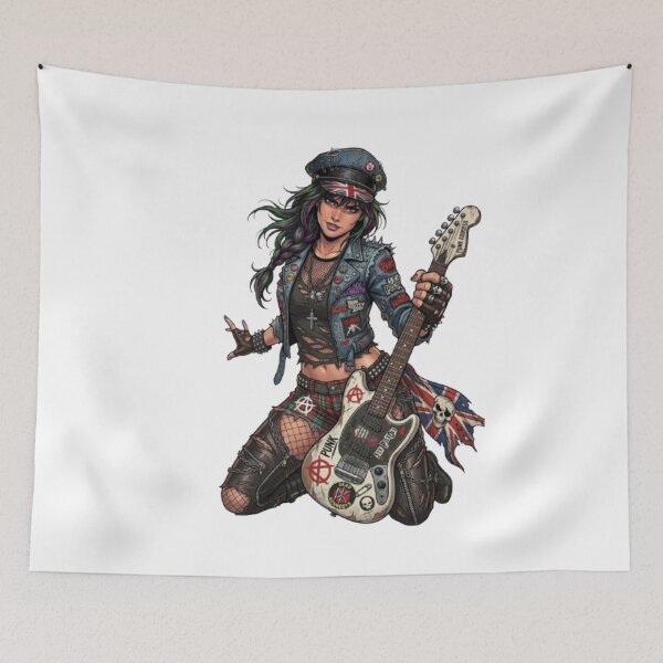 Item preview, Rebel Punk Rock Woman designed and sold by CHRIST5000.