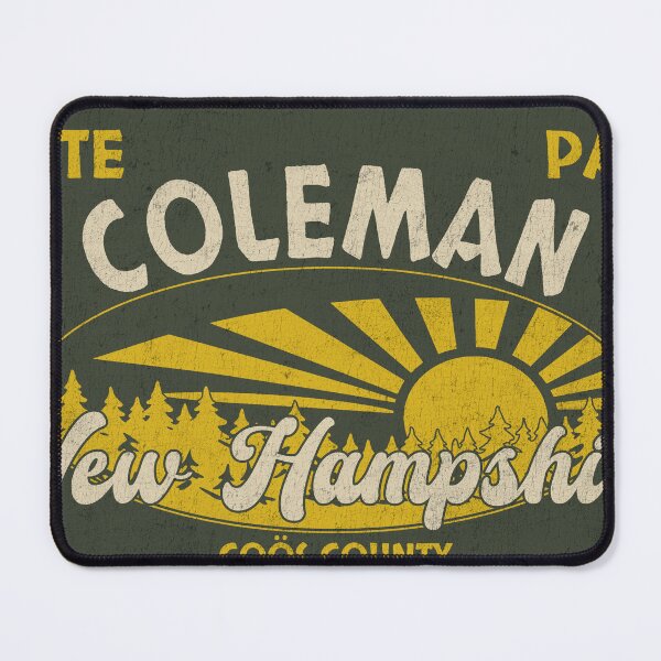 Item preview, Coleman State Park, Coös County, New Hampshire, badge design designed and sold by Wanderful-roads.