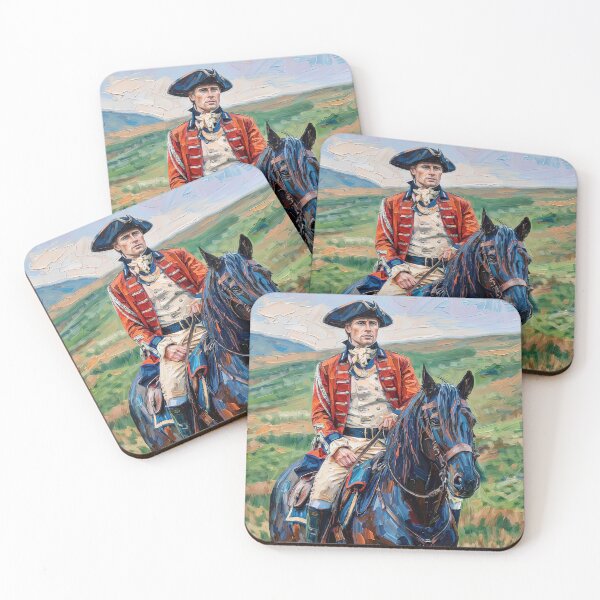 Item preview, Outlander painting of Lord John Grey. designed and sold by davidelder.