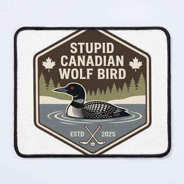 Item preview, Stupid Canadian Wolf Bird | Heated Rivalry designed and sold by JasyTes.