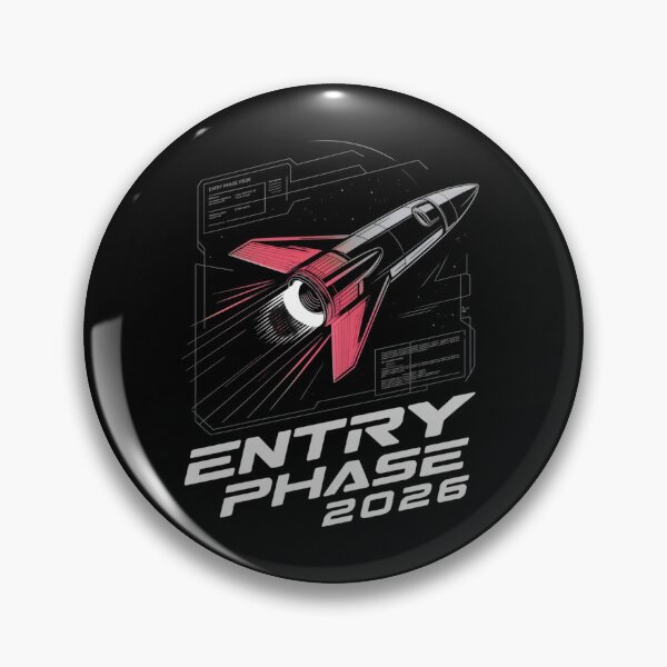 Item preview, Entry Phase 2026 — Heat Shield Reentry Spacecraft Graphic Tee V6 designed and sold by DarylWelsh2024.