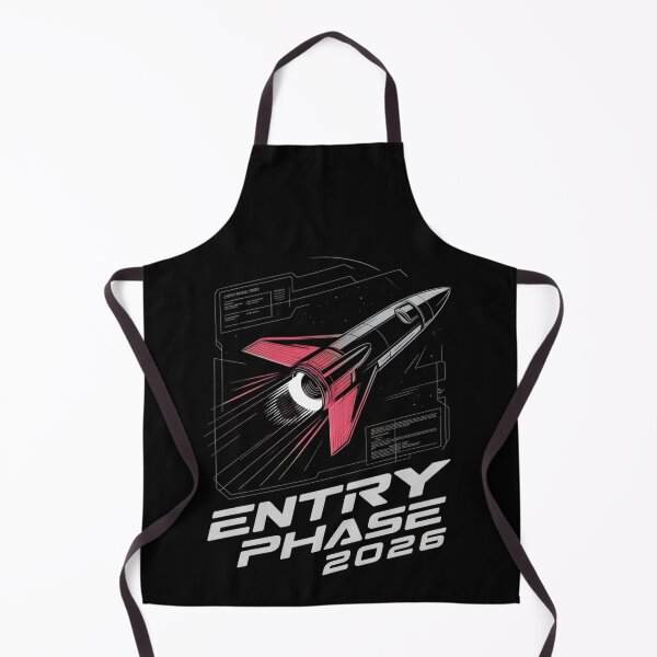 Item preview, Entry Phase 2026 — Heat Shield Reentry Spacecraft Graphic Tee V6 designed and sold by DarylWelsh2024.