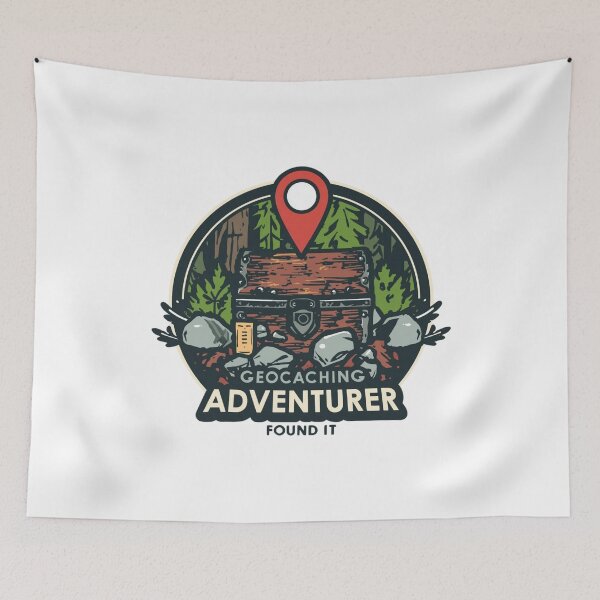 Item preview, Geocaching Adventurer – Hidden Cache Hunter designed and sold by KapiPrint.