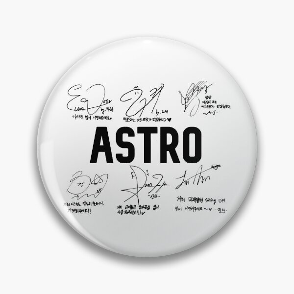 Item preview, ASTRO 아스트로 - Signature designed and sold by SlayPOPShop.