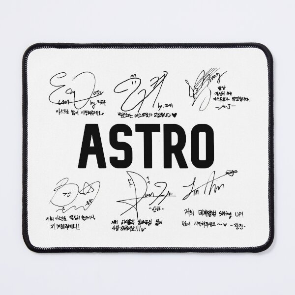 Item preview, ASTRO 아스트로 - Signature designed and sold by SlayPOPShop.
