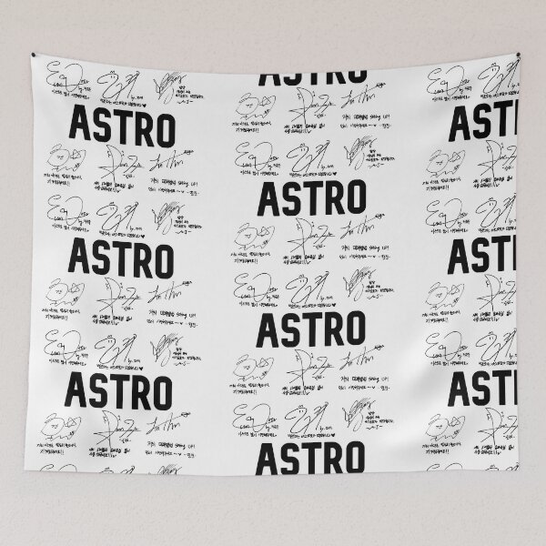 Item preview, ASTRO 아스트로 - Signature designed and sold by SlayPOPShop.