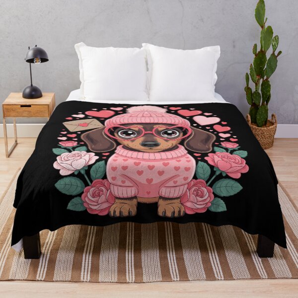 Item preview, Valentine's Day Dog Mom Valentine Dachshund Dog Weiner designed and sold by Formatage.