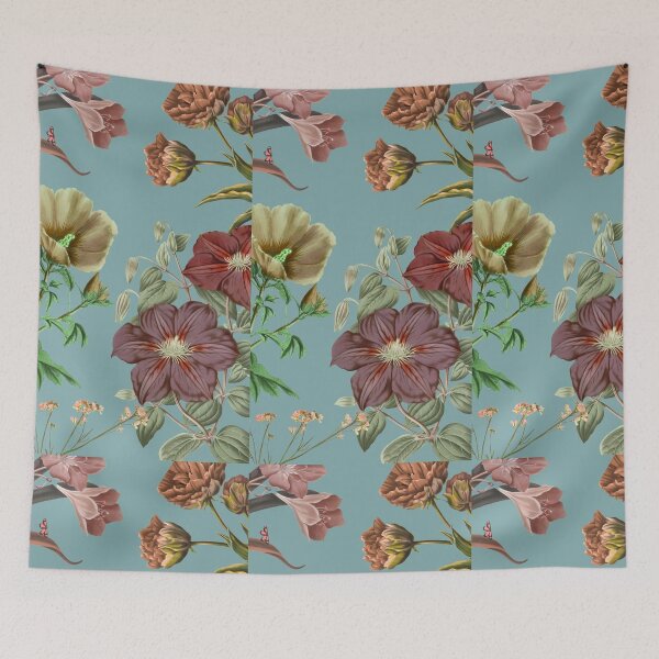 Item preview, Elegant Vintage Colorful Garden Flower Patterns designed and sold by Ankitjain2504.