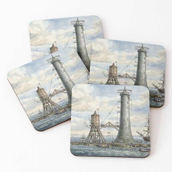 Item preview, Bell rock Lighthouse Construction designed and sold by Kirrindy Designs.
