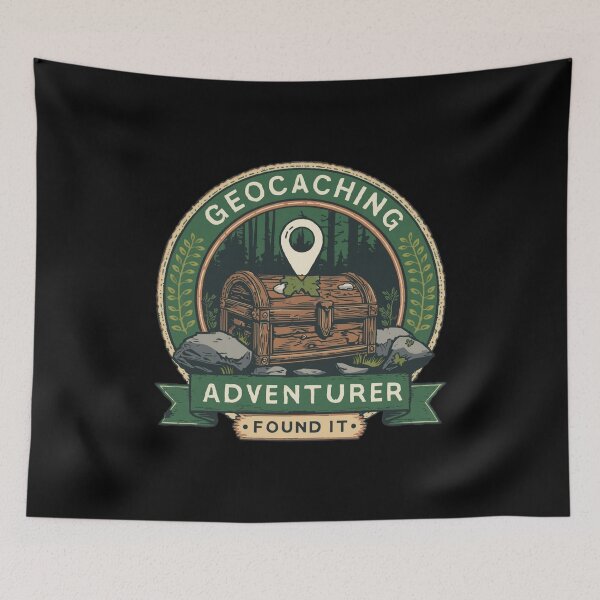 Item preview, Geocaching Adventurer – Hidden Cache Hunter designed and sold by KapiPrint.
