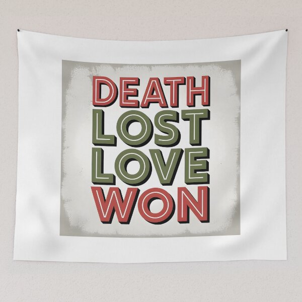 Item preview, Death Lost Love Won Christian designed and sold by Nimkaew.
