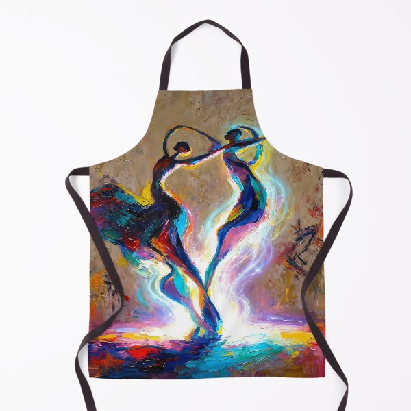 Item preview, Colorful Abstract Dancers designed and sold by Vicky Brago-Mitchell®.