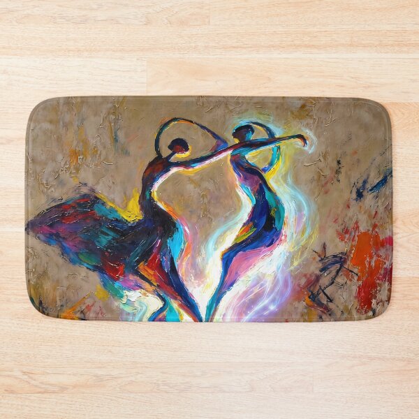 Item preview, Colorful Abstract Dancers designed and sold by Vicky Brago-Mitchell®.