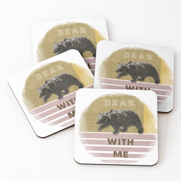 Item preview, Bear With Me – Funny Bear Pun Graphic designed and sold by ChiaraPagani.