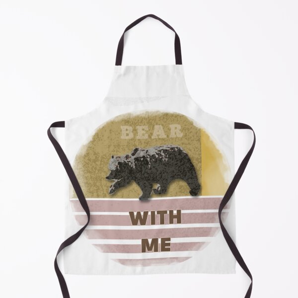 Item preview, Bear With Me – Funny Bear Pun Graphic designed and sold by ChiaraPagani.
