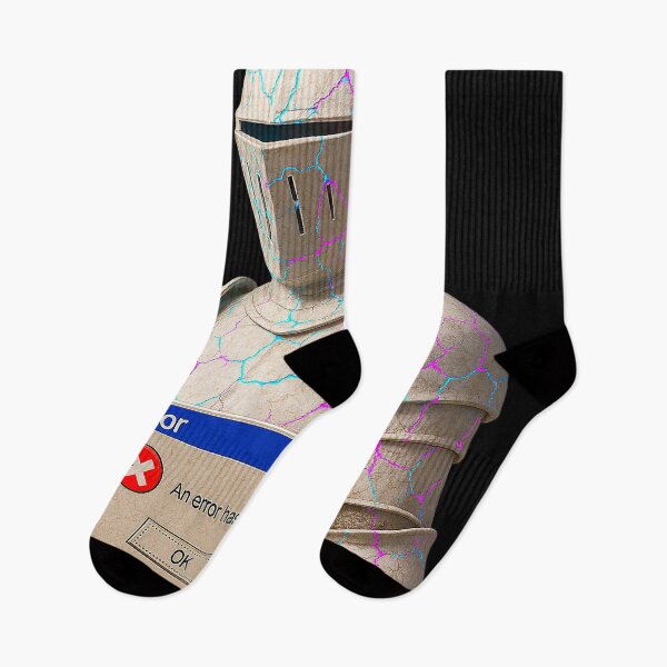 Item preview, Fatal Error Knight: Retro Windows Pop-Up Glitchcore Armor designed and sold by A E S T H E T A T A G.