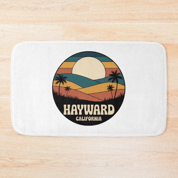 Item preview, Hayward California: Retro Sunset Hills Palm Badge designed and sold by CircinusStore.