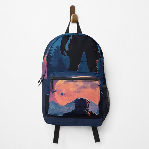 Item preview, sunset hikig designed and sold by Mudikeys.