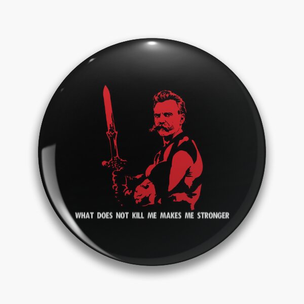 Item preview, What Does Not Kill Me Makes Me Stronger - Parody Conan-Nietzsche designed and sold by R-A Designs.