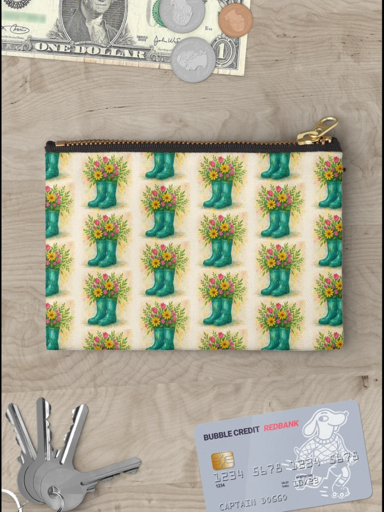 Thumbnail 3 of 4, Zipper Pouch, Spring Boot designed and sold by GraphicsClub.
