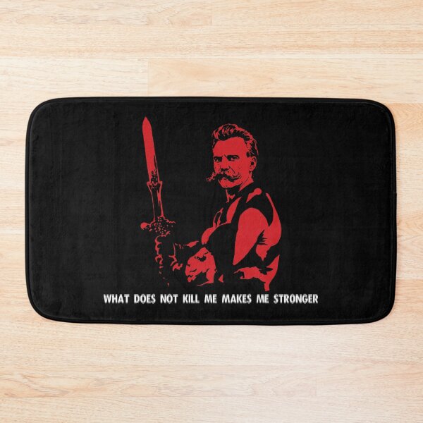 Item preview, What Does Not Kill Me Makes Me Stronger - Parody Conan-Nietzsche designed and sold by R-A Designs.