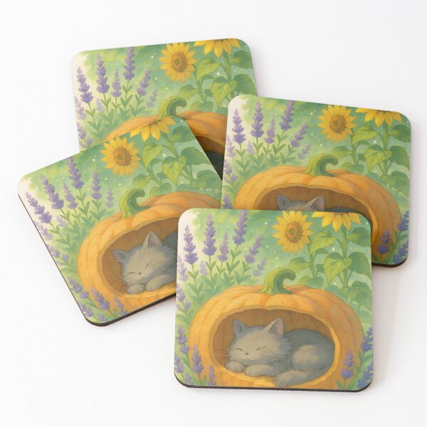 Item preview, Peaceful Garden Cat - Ghibli Inspired Aesthetic designed and sold by FSilk.