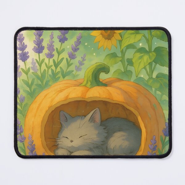 Item preview, Peaceful Garden Cat - Ghibli Inspired Aesthetic designed and sold by FSilk.